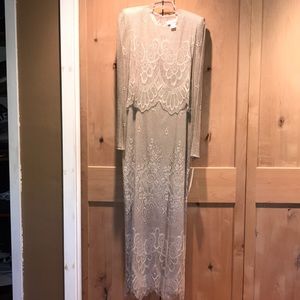 After Dark Crochet Evening Dress